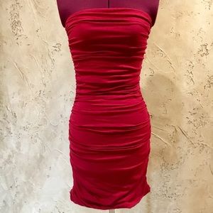Express Strapless Dress